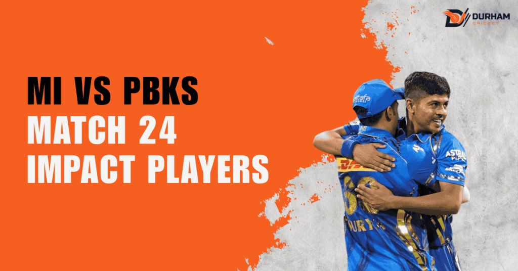 MI vs PBKS Match 24 Impact Players