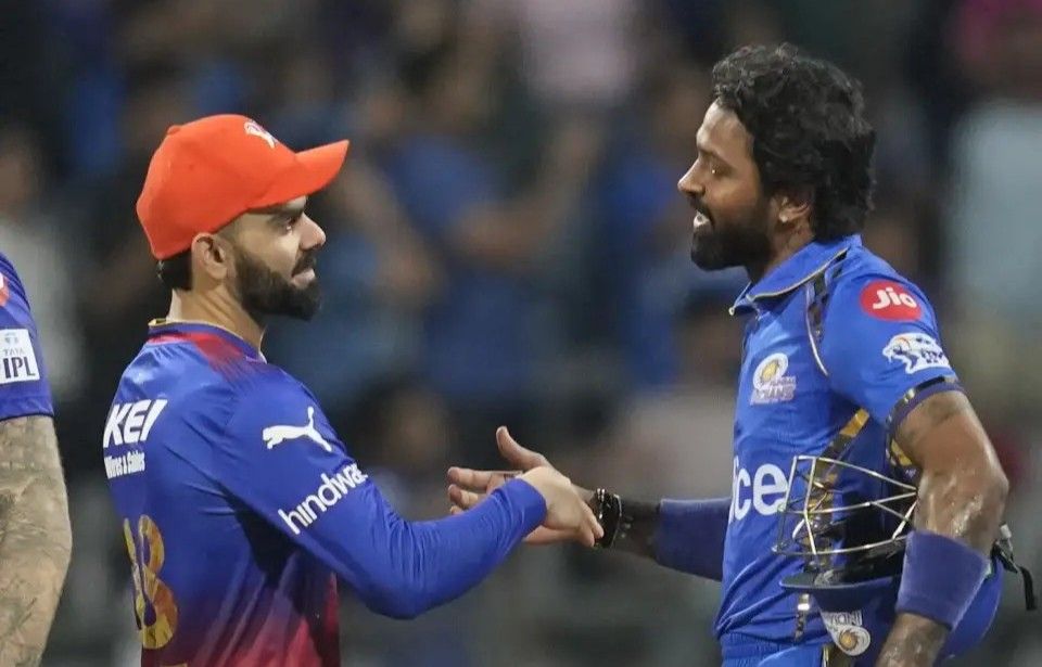 MI vs RCB Head-to-Head Record in IPL MI vs RCB Head-to-Head Record in IPL