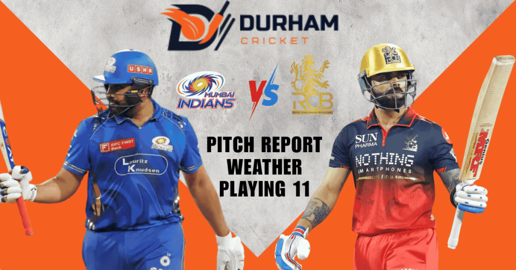 MI vs RCB IPL 2026: Pitch Report, Weather & Playing 11 Today MI vs RCB IPL 2026: Pitch Report, Weather & Playing 11 Today