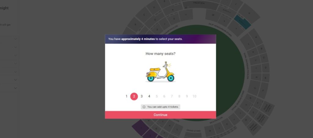 Select Your Seats Select Your Seats