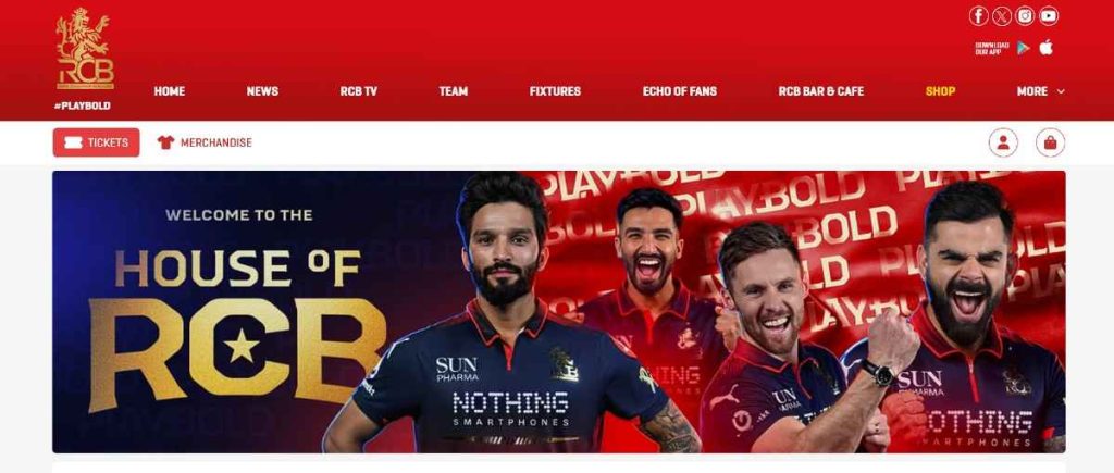 RCB Tickets Booking Platform