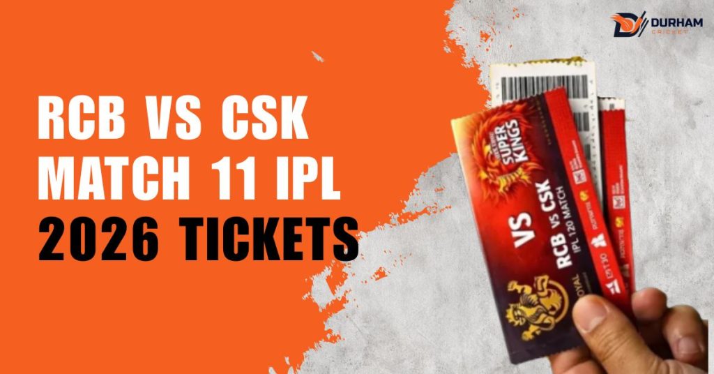 RCB vs CSK Match 11 IPL 2026 Tickets