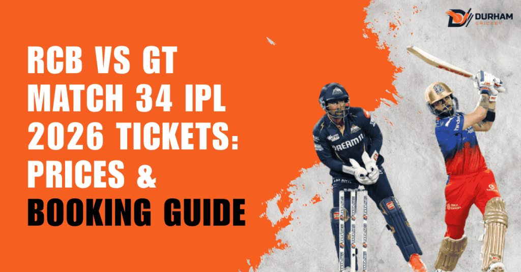 RCB vs GT Match 34 IPL 2026 Tickets