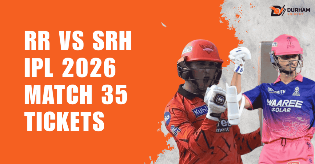 RR vs SRH IPL 2026 Match 35 Tickets