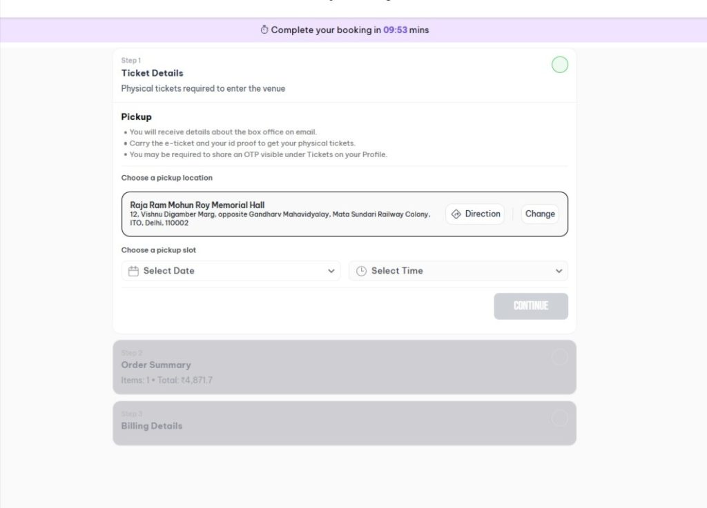 Review Your Booking Details Review Your Booking Details