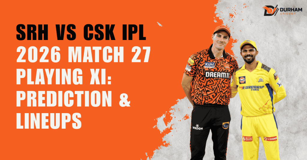 Check SRH vs CSK IPL 2026 Match 27 predicted playing XI, team news, and likely lineups for today's match with key selection updates.