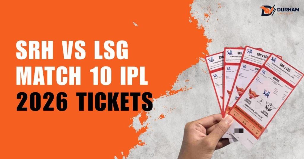 SRH vs LSG Match 10 IPL 2026 Tickets