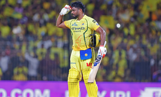 Sanju Samson (CSK) century vs MI 2026 Sanju Samson (CSK) century vs MI 2026
