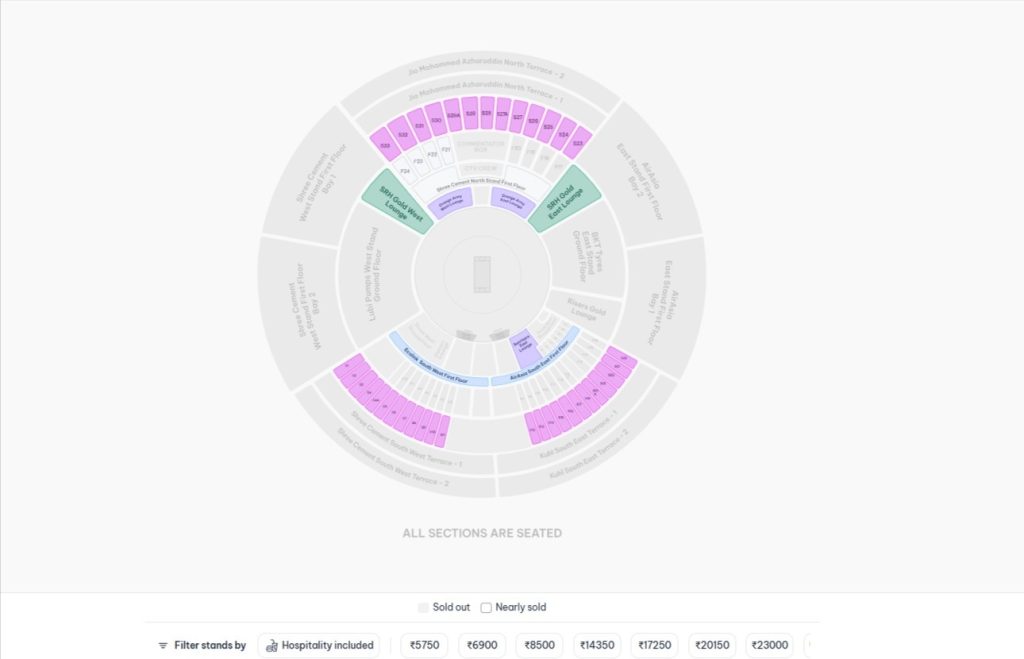 Stadium Seating Map Stadium Seating Map