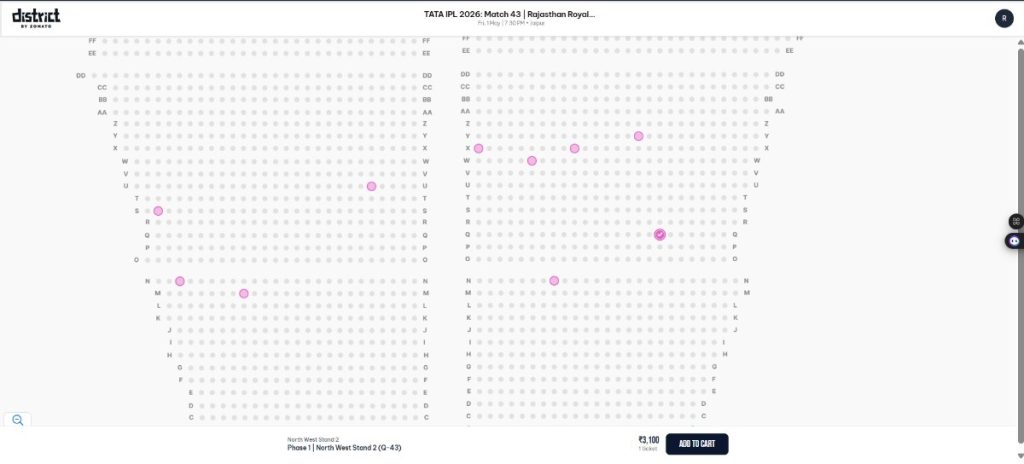 Select Seats Select Seats