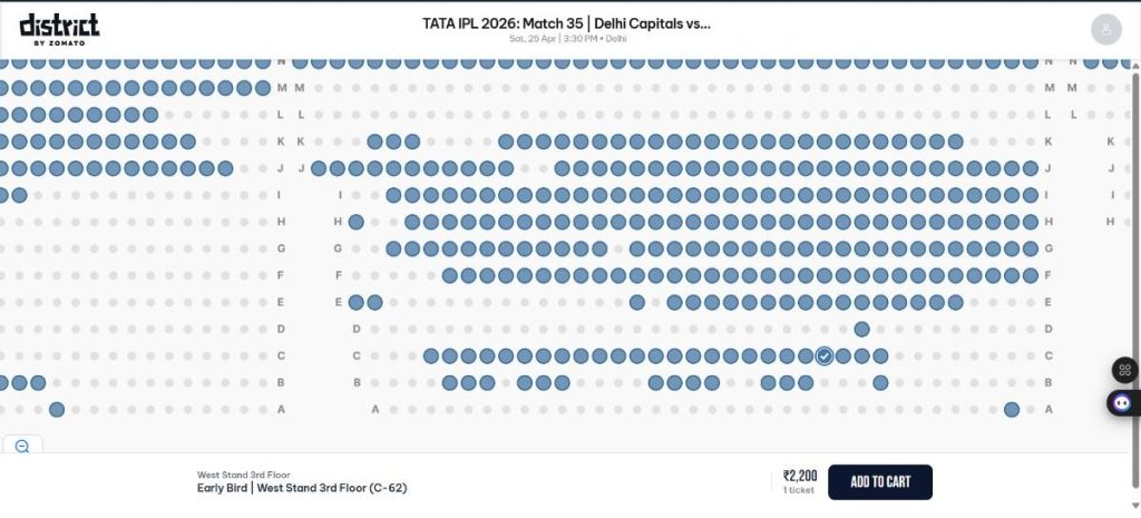 Select Seats Select Seats