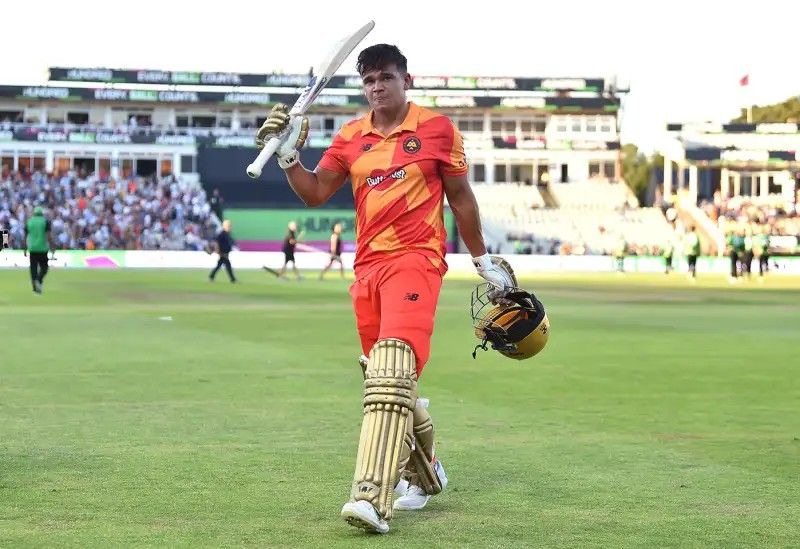 Will Smeed: 101* (50) Will Smeed: 101* (50)