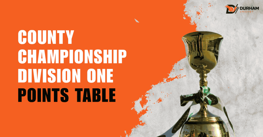 County Championship Division One Points Table