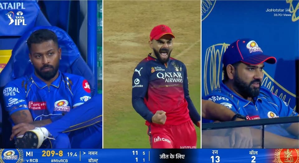 MI vs RCB MI vs RCB