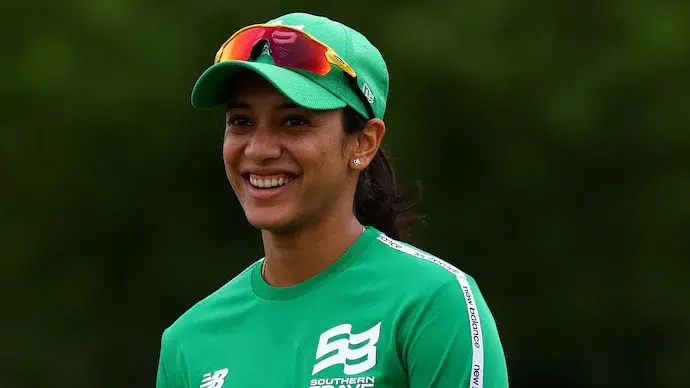 Smriti Mandhana in The Hundred Smriti Mandhana in The Hundred